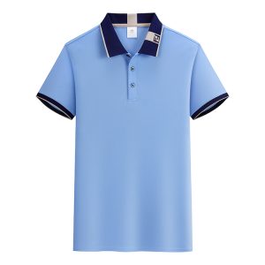 JD-932 | Ice Ion Cooling Polo Shirt Quick-Dry Breathable Sports Tee (S-7XL)