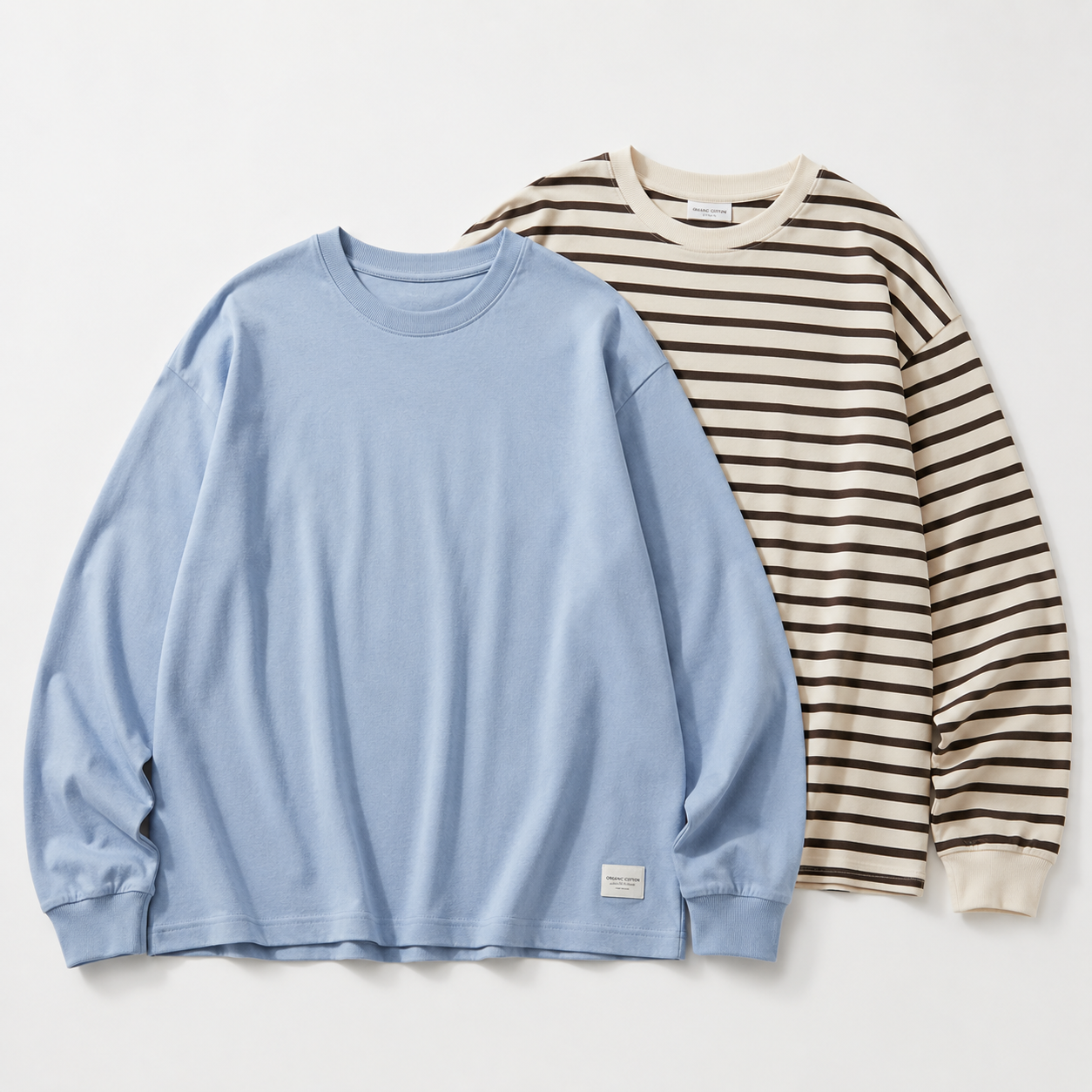 Organic Cotton Long Sleeve T Shirt
