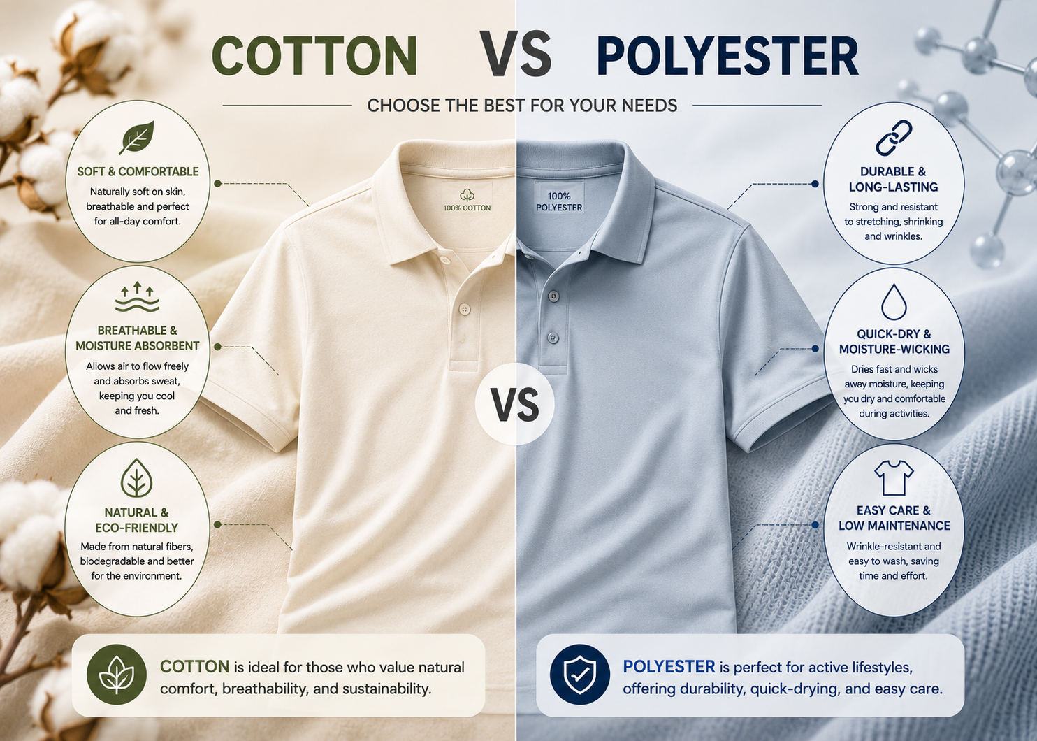 Compare apparel fabrics