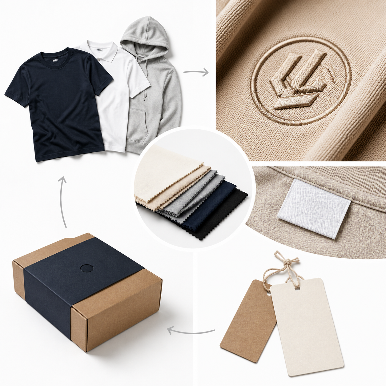 Custom apparel product customization