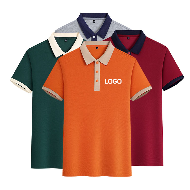 Wholesale Contrast Collar Polo Shirts | GOWDL