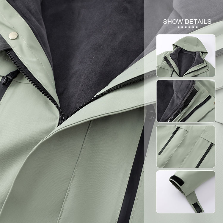 Logo customization options for wholesale outdoor jackets