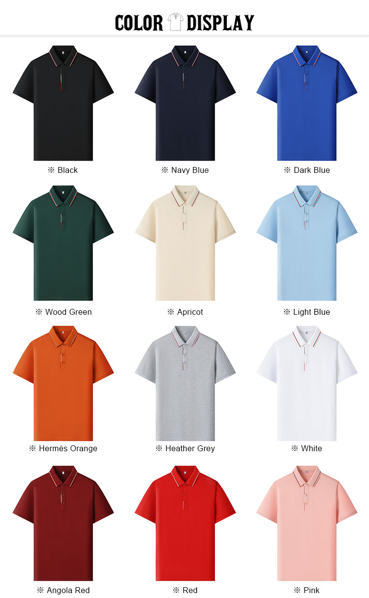 12 colors sales team tri-blend polo shirts