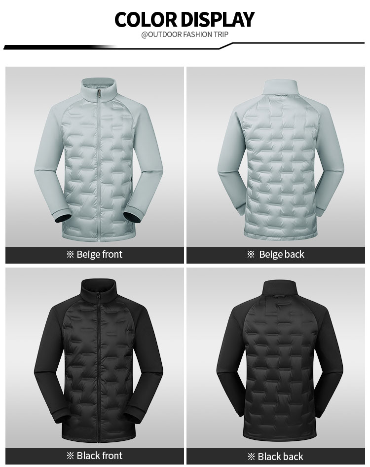 Two ready stock colors for SLL-769 polyester outdoor jacket