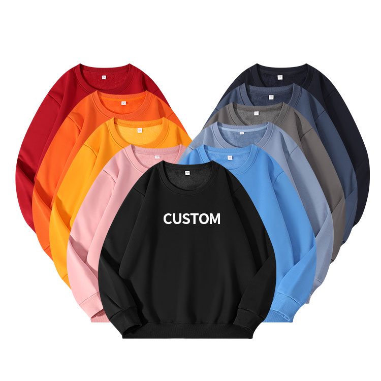 Cotton Spandex Crewneck Sweatshirts for Promotional & Corporate Apparel